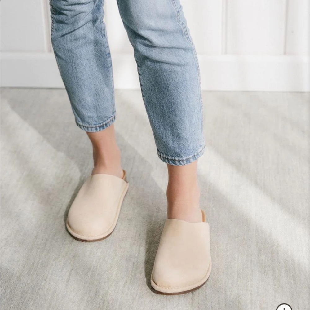 Jenni Kayne - Oiled Leather Moc Clog - Natural - size 39
